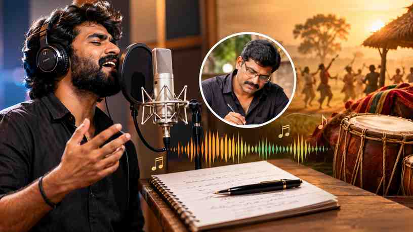 బాలాజీ సాహిత్యం పాటకు ఇచ్చిన పాత్ర స్వరం